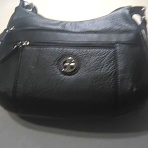 Giani Bernini black leather purse